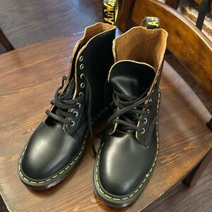 Dr Martens, black, NWOB, women’s 8. Unlined.